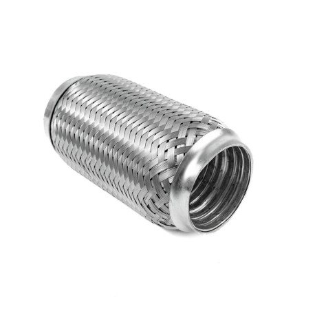 Kipufogóflexcső PRO (SS304) Kipufogó flexibilis cső PRO 150x45mm, rozsdamentes acél | race-shop.hu