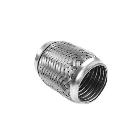 Kipufogóflexcső PRO (SS304) PRO Kipufogó flexibilis cső 100x57mm, rozsdamentes acél | race-shop.hu