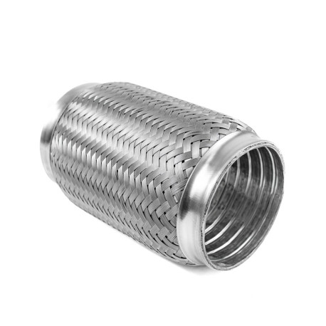 Kipufogóflexcső PRO (SS304) PRO Kipufogó flexibilis cső 150x90mm,rozsdamentes acél | race-shop.hu