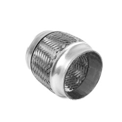 Kipufogó flexibilis cső 100x90mm, rozsdamentes acél