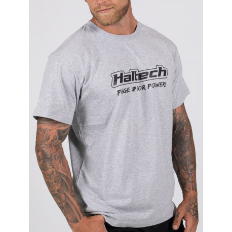 Pólók Póló HALTECH HALFTECH Classic, szürke | race-shop.hu