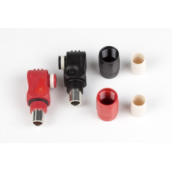 Haltech Plug set only - Surlok connectors red and black 120A