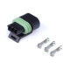 Motec Haltech Plug and Pins Only Delphi 3 Pin Single Row Flat Coil | race-shop.hu