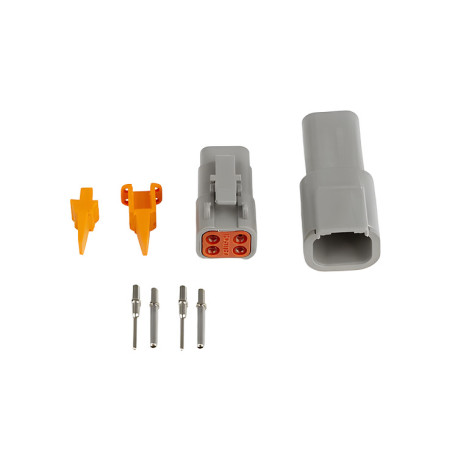 Haltech Haltech Plug and Pins Only Set Deutsch DTM-4 Conn (7.5 Amp) | race-shop.hu