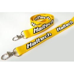 Haltech Haltech kulcstartó - sárga, nyomtatott logóval