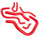 Szilikon csö készletek víz hűtőkre RACES Performance szilikon hűtőfolyadék-cső készlet Honda Integra Type-R DC2 1.8 B18 95-01 (6 pcs) | race-shop.hu