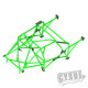 Rollcages and Rollbars CYBUL BMW E46 V6 roll cage, compact | race-shop.hu