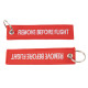 Kulcstartók RACES Jet tag kulcstartó - REMOVE BEFORE FLIGHT Piros | race-shop.hu