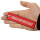 Kulcstartók RACES Jet tag kulcstartó - REMOVE BEFORE FLIGHT Piros | race-shop.hu