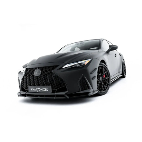 Body kitek és vizuális kiegészítők Első lökhárító toldat V.1 Lexus IS 500 Mk3 Facelift 2 (XE30) | race-shop.hu