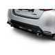 Body kitek és vizuális kiegészítők Street Pro Rear Diffuser Toyota GR Yaris Mk4 Facelift (black-red) | race-shop.hu