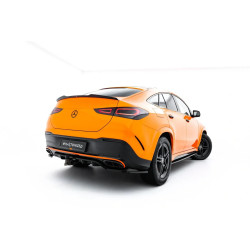 MAXTON DESIGN hátsó splitter Mercedes-Benz GLE Coupe AMG-Line C167-hez (függőleges sávokkal), fényes fekete, V2