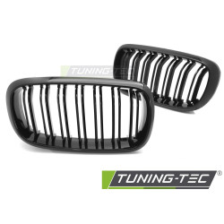 Sport hűtőrács BMW X5 F15 13-18 / X6 F16 14-19 (fényes fekete dupla sáv)