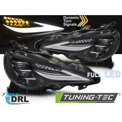 Teljes LED-es fényszórók SEQ DRL funkcióval TOYOTA GT86 12-21-hez