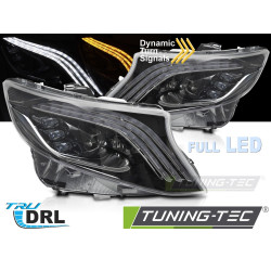 Teljes LED SEQ DRL fényszórók MERCEDES V-CLASS / VITO W447 14-23-hoz