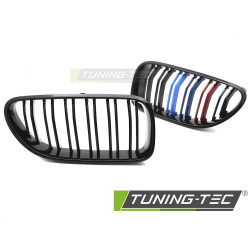 Sport hűtőrács BMW F12 / F13 11-18 (fényes fekete háromszínű dupla sáv)