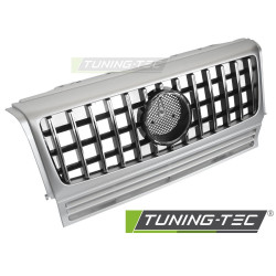 Sport hűtőrács W464 stílus MERCEDES W463 90-12 (ezüst króm)