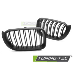 Sport hűtőrács BMW X3 F25 LCI 14-17 / X4 F26 14-18 (Matt fekete dupla rúd)