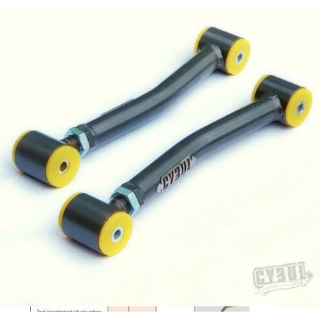 Állítható lengőkarok CYBUL Jeep Grand Cherokee WJ Adjustable Front Lower Control Arms | race-shop.hu