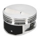 Motor alkatrészek JE Pistons Kit 400-18 SBC lapos tetejű dugattyúkészlet B:4.135 | race-shop.hu