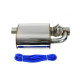 Universal valve mufflers RACES középdob kipufogó-szeleppel - 50.8mm (2.00") | race-shop.hu