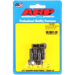 ARP 8740 króm-molibdén 5/16-24 x 1.250 fekete hatszögű vízpumpa feszítőcsavar készlet