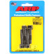 Motor alkatrészek ARP 8740 króm-molibdén vízpumpa feszítőcsavar .750" ventilátortávolság-tartóval - 5/16-24 x 2.000 fekete hatszög | race-shop.hu