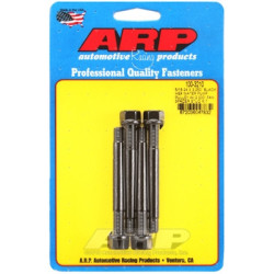 ARP 8740 króm-molibdén vízpumpa feszítő- és ventillátortávolság-tartó csavar - 5/16-24 x 3,250 hüvelyk, fekete hatszögű, 2,000 h