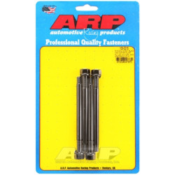 ARP 5/16-24 x 4.500 fekete hatszögű vízpumpa csigatűs csavar 3.250 hüvelykes ventilátortávolság-tartóval
