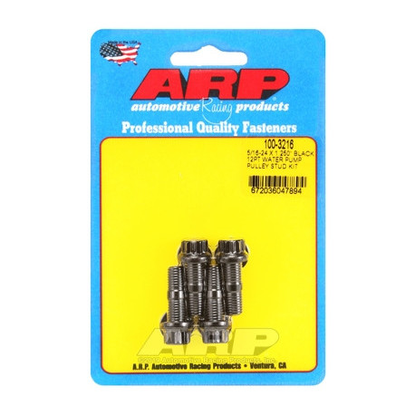 Motor alkatrészek ARP 5/16-24 x 1.250 Vízpumpa Lökettengely Készlet - Fekete 12-Pontú 8740 Króm Molibdén | race-shop.hu