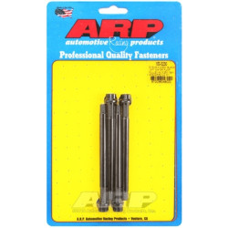 ARP 5/16-24 x 4.500 Black 12-Point Water Pump Pulley Stud with 3.250 inch Fan Spacer - 8740 Chrome Moly