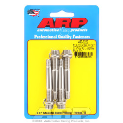 ARP vízpumpa-csavar készlet (tőcsavarok, rozsdamentes, 12 lapú fej), 5/16-24 × 63,5 mm