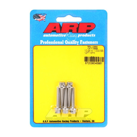 Motor alkatrészek ARP rozsdamentes acél 12-pontos csavarok - 10-24 x 1.000 (5 darab) | race-shop.hu