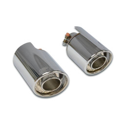 Supersprint Endpipe kit "Backfire" Right O100 - LeftO100 500 ABARTH 1.4T Coupè / Cabrio 08-15