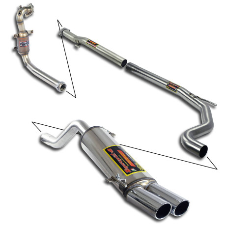 SUPERSPRINT KIPUFOGÓRENDSZER Supersprint Street Performance pack GRANDE PUNTO ABARTH 1.4T 07+ | race-shop.hu