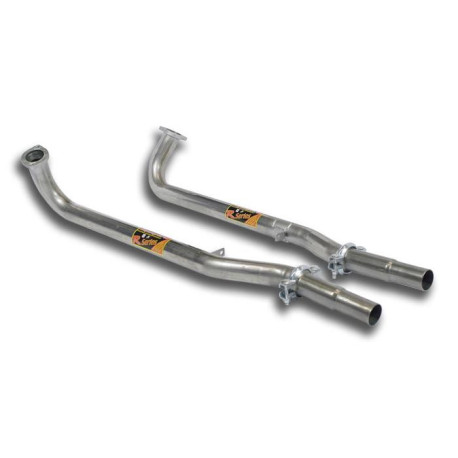 SUPERSPRINT KIPUFOGÓRENDSZER Supersprint Front pipes kit Right - Left ALFA ROMEO 90 2.0i V6 84-88 | race-shop.hu