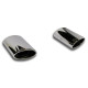 SUPERSPRINT KIPUFOGÓRENDSZER Supersprint Oval endpipe kit Right + Left 145 x 95 AUDI A3 8P Sportback 1.2 TFSi 10+ 04/2011 | race-shop.hu