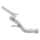 SUPERSPRINT KIPUFOGÓRENDSZER Supersprint Centre pipe for the Stock rear muffler AUDI A3 8V 1.8 TFSI 13-15 | race-shop.hu
