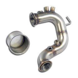 Supersprint Turbo Downpipe (replaces diesel soot filter)With sensor bungs (Euro 6 engine) AUDI A3 8V 1.6 TDI 13+