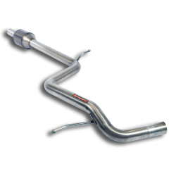 Supersprint Centre pipe with Metallic catalytic converter AUDI A3 8VA Sportback 2.0 TDI 12+