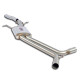 SUPERSPRINT KIPUFOGÓRENDSZER Supersprint Centre exhaust + exhaust hanger kit AUDI A4 B8 (Sedan + Avant) 1.8 TFSI 08-12 | race-shop.hu