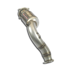 Supersprint Downpipe + Metallic catalytic converter (LHD) AUDI A4 B8 (Sedan + Avant) 1.8 TFSI 13-16