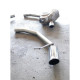 SUPERSPRINT KIPUFOGÓRENDSZER Supersprint Rear pipe Right O100 (Muffler delete) AUDI A4 B8 ALLROAD 2.0 TDI 09-11 | race-shop.hu