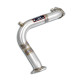 SUPERSPRINT KIPUFOGÓRENDSZER Supersprint Connecting pipe AUDI A4 B9 (Sedan + Avant) 35 TFSI 19+ | race-shop.hu
