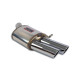 SUPERSPRINT KIPUFOGÓRENDSZER Supersprint Rear exhaust OO90 Left AUDI A5 Sportback 1.8 TFSI 09-12 | race-shop.hu