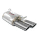 SUPERSPRINT KIPUFOGÓRENDSZER Supersprint Rear exhaust Left 100x75 "Gun Metal Grey" AUDI A6 C7 4G 1.8 TFSI 15-18 | race-shop.hu