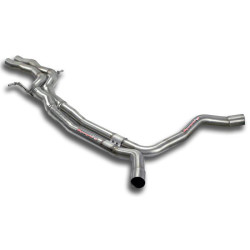 Supersprint Central "X-Pipe" kit AUDI A8 QUATTRO 4.2 FSI V8 10-12