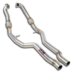 Supersprint Front pipe kit Right - Left (Replaces OEM front exhaust) AUDI A8 D5 QUATTRO 55 TFSI 18+
