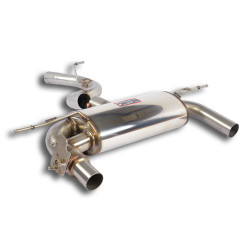 Supersprint Rear exhaust with valve AUDI TT Mk3 Coupè/Roadster 2.0 TFSI Quattro 15+