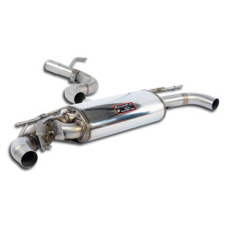 Supersprint Rear exhaust with valve AUDI TT Mk3 Coupè/Roadster 2.0 TFSI Quattro 15+